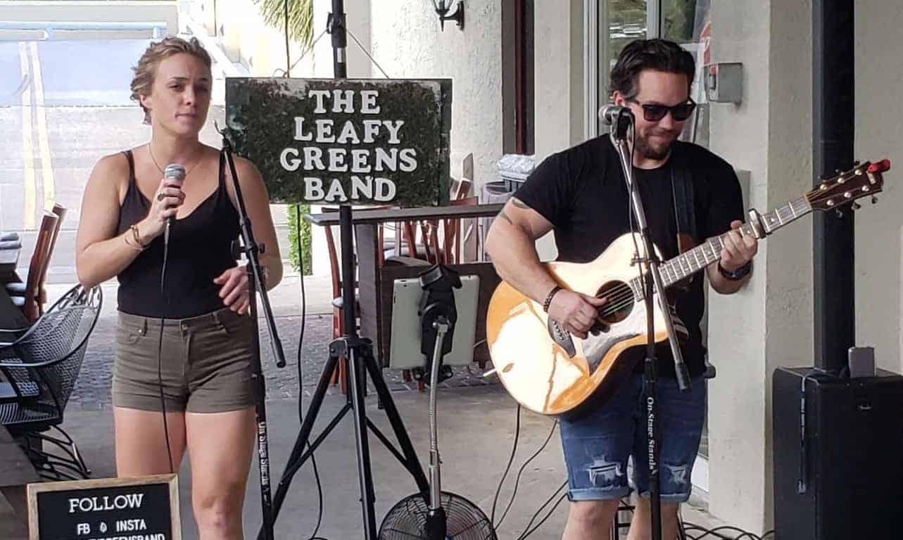 The Leafy Greens Band at Taylor Beach House Cafe