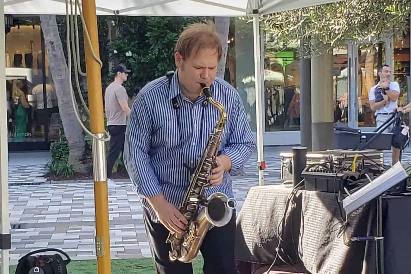 James Archer at the BlueBird