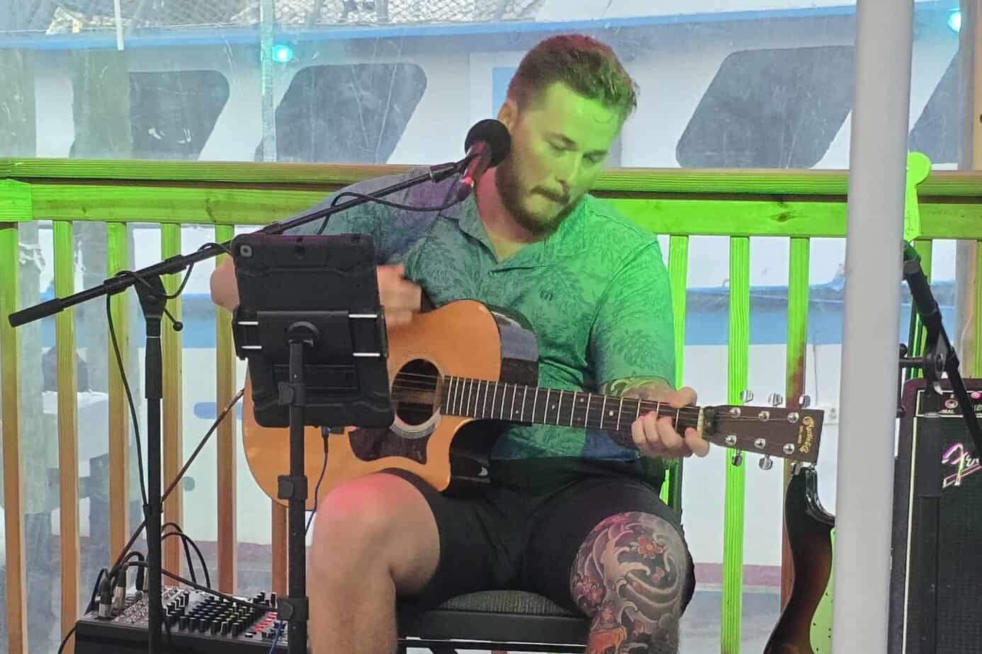 Chris Moore at the Square Grouper Ft. Pierce