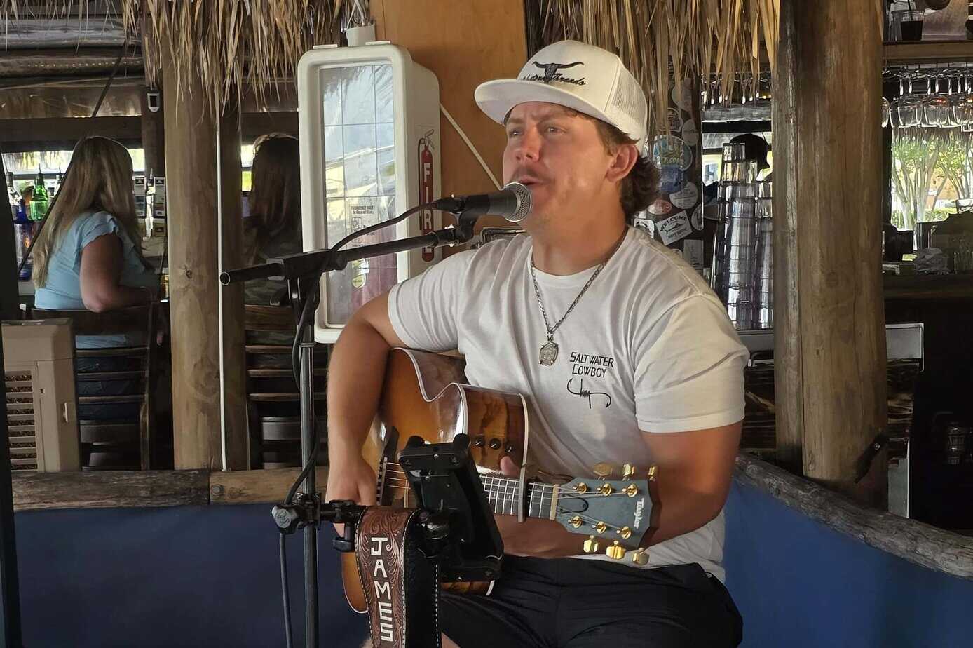 James Holler at Capt Hiram's Resort