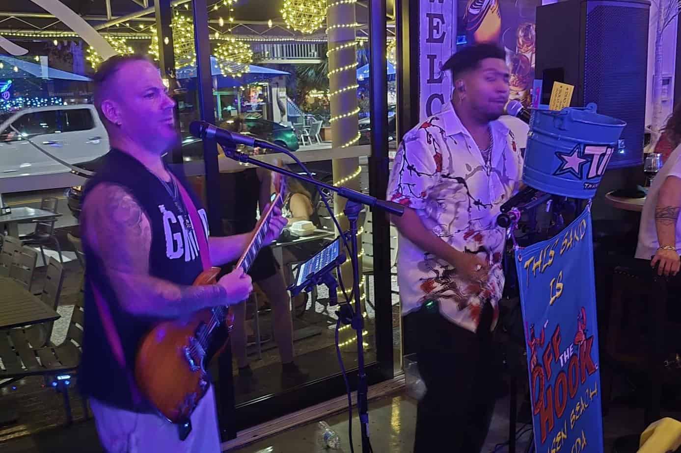 Off the Hook at Chris' Martini Bar & Cafe