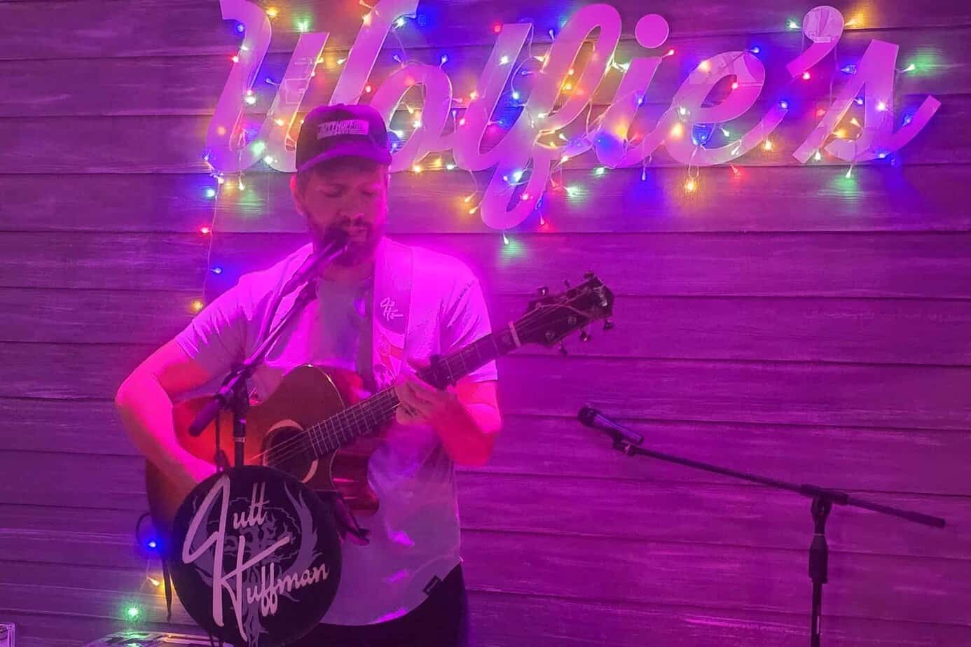 Jutt Huffman at Capt Hiram's Resort