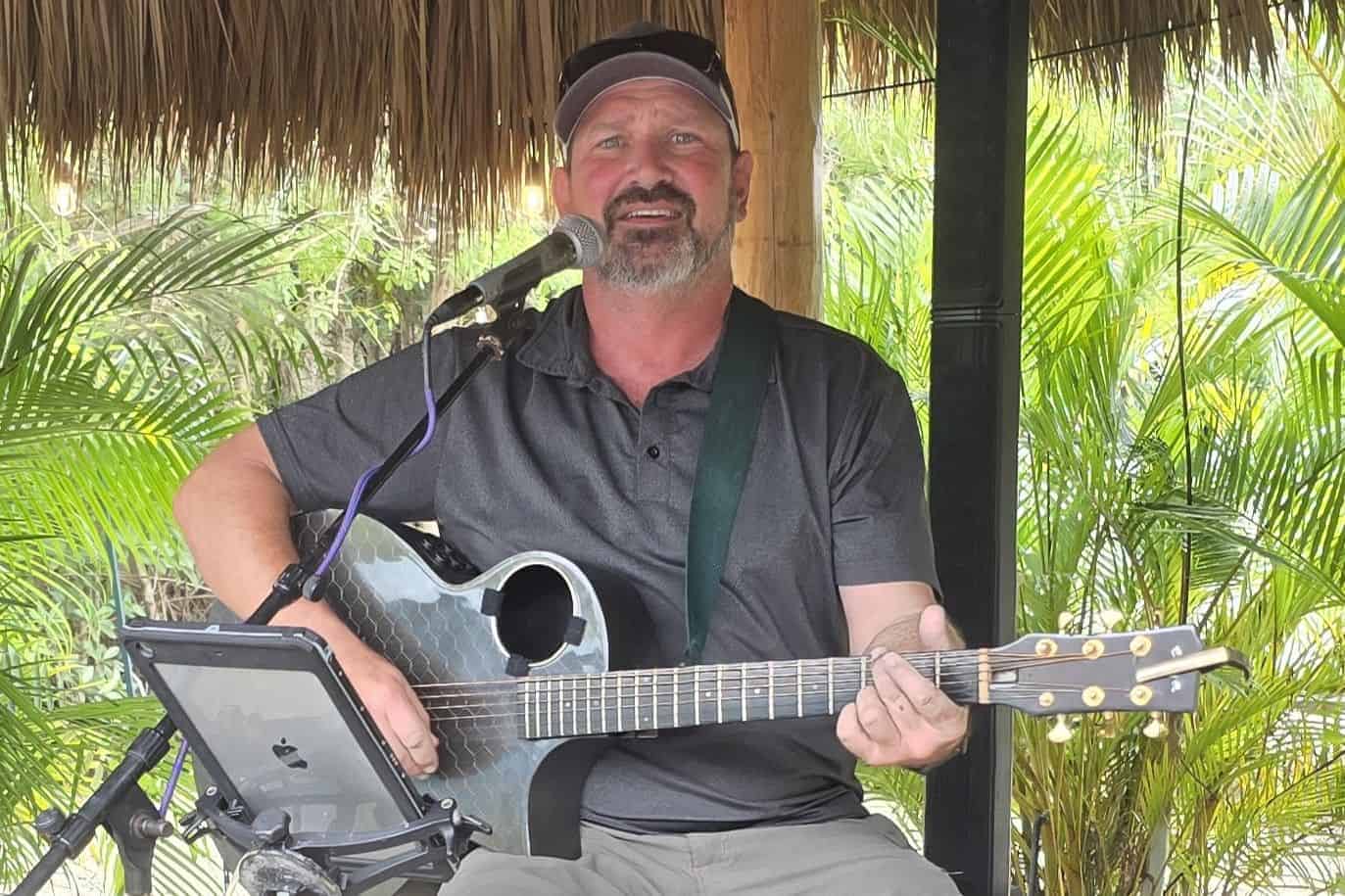 Adam Natusch at Two Georges Dockside Grille